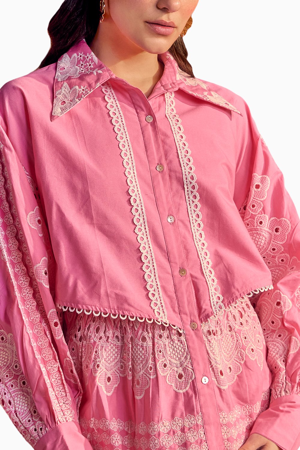 The Pink Cosmos Blouse