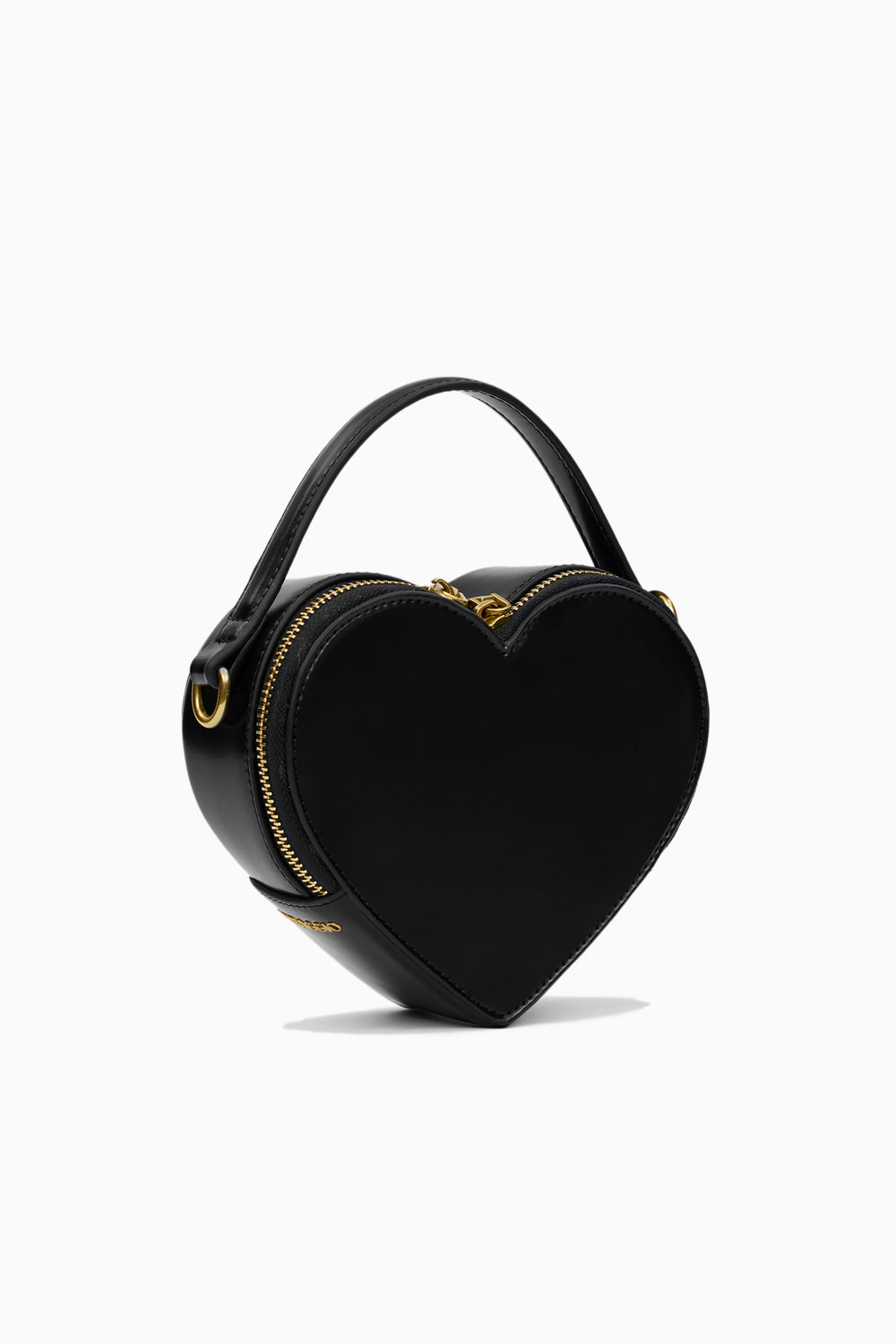 Black Sweet-Heart Crossbody Bag