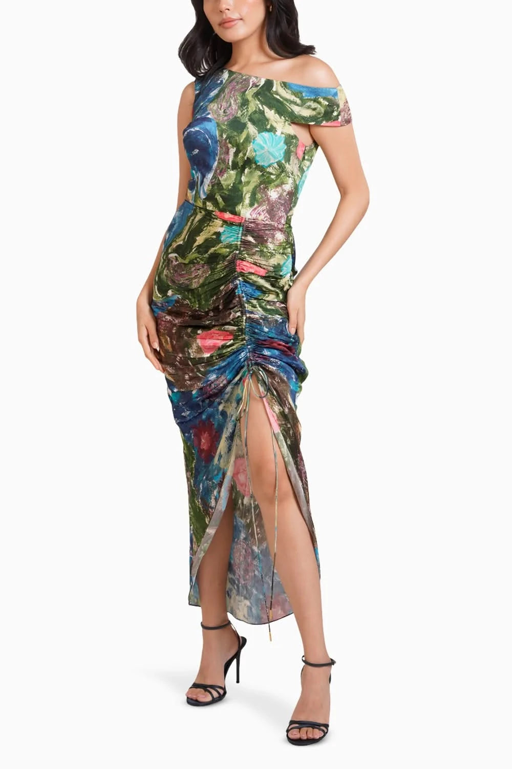 Gaia Ruched Dress