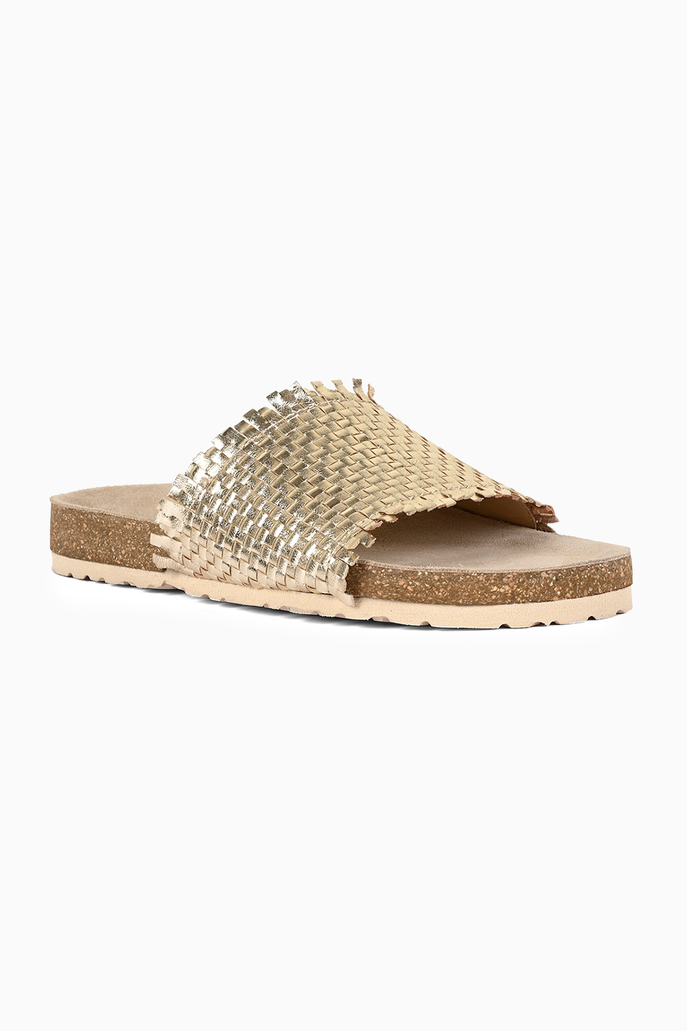 Gabriella Gold Flats