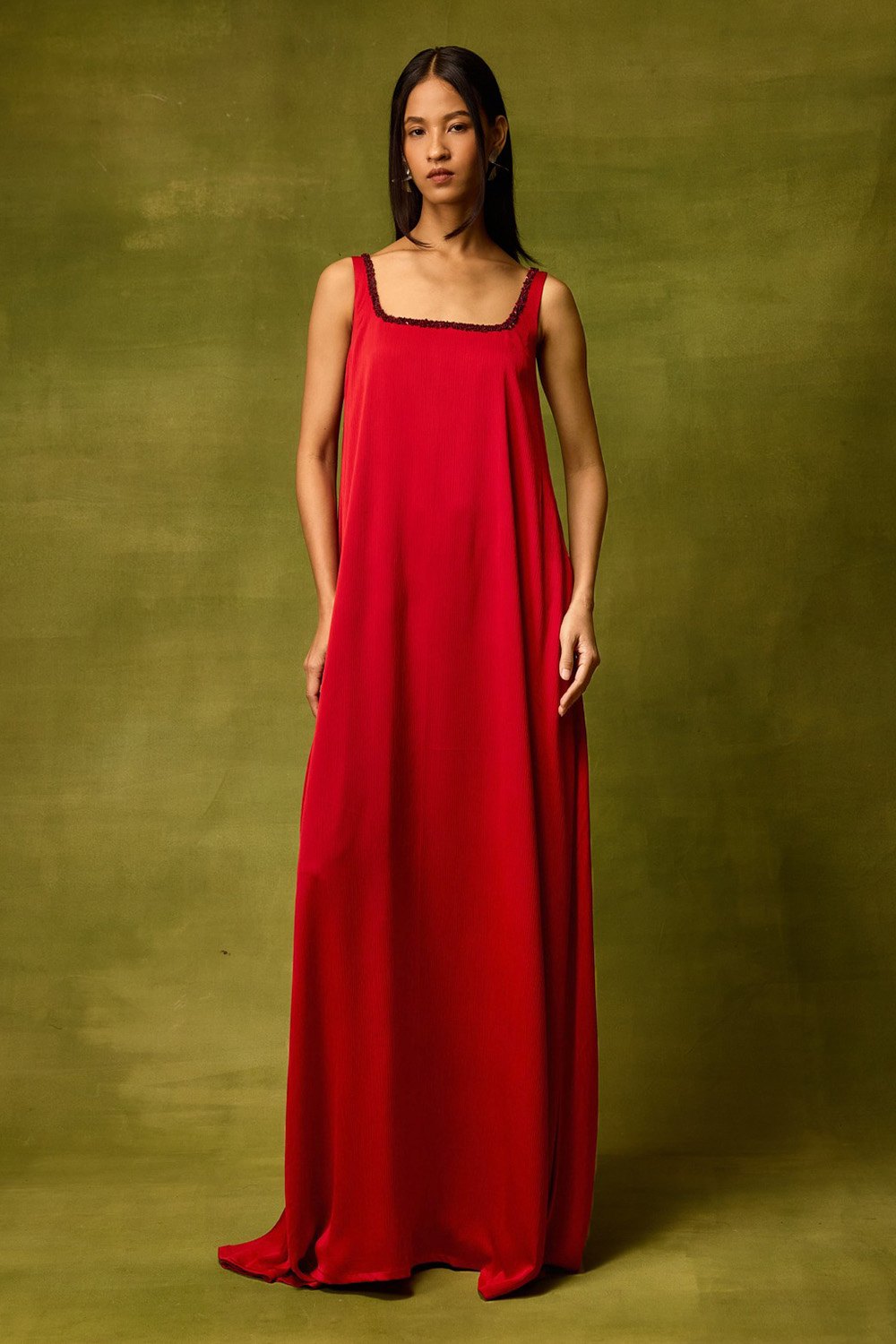 roselle maxi dress ROSELLE MAXI DRESS - ELDERFLOWER BLOSSOM