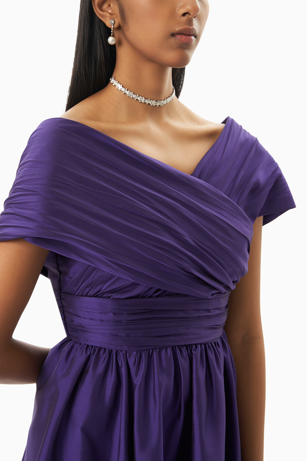 Purple Flirty Fusion Dress