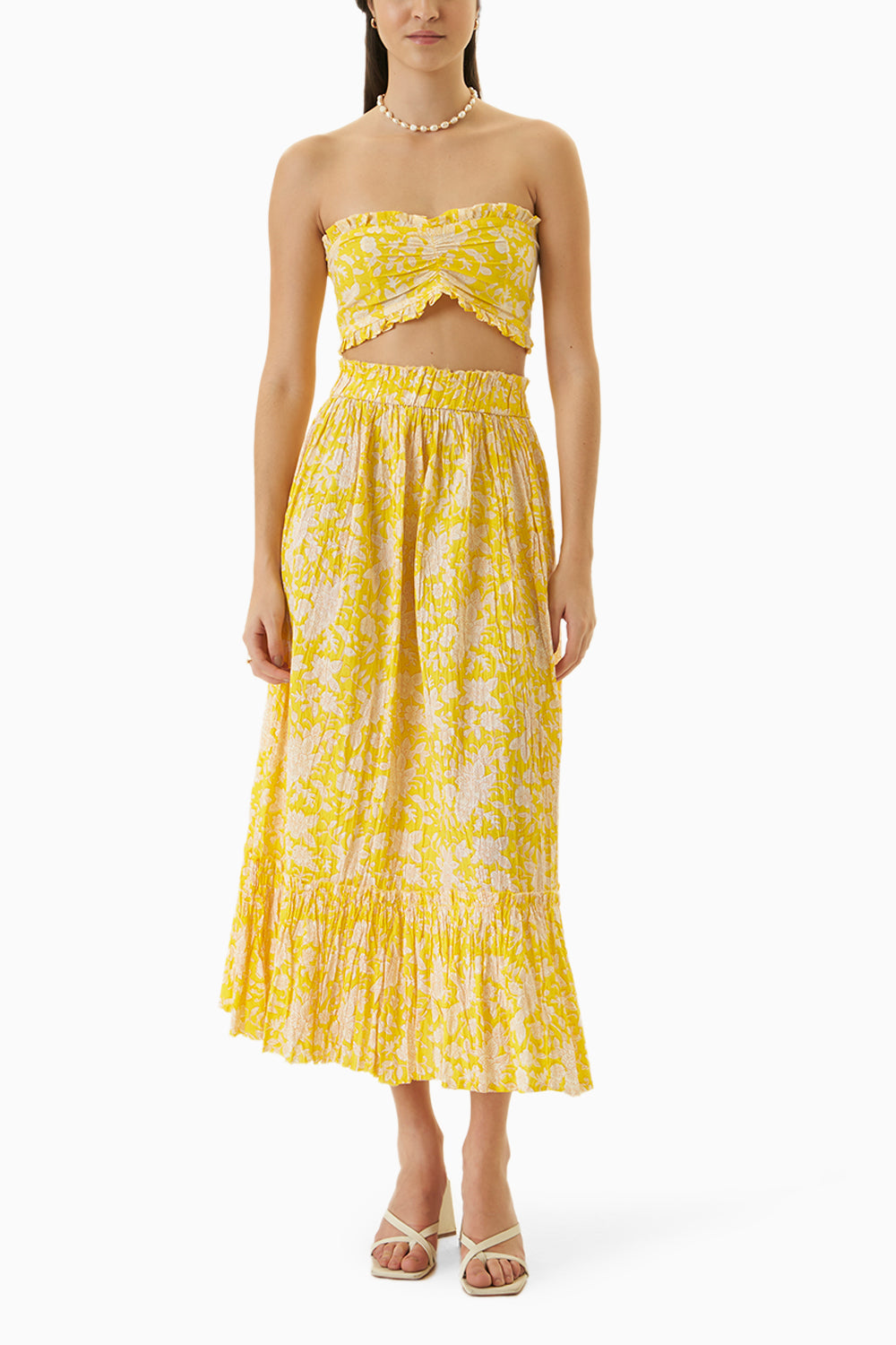 The Yellow Mysore Skirt