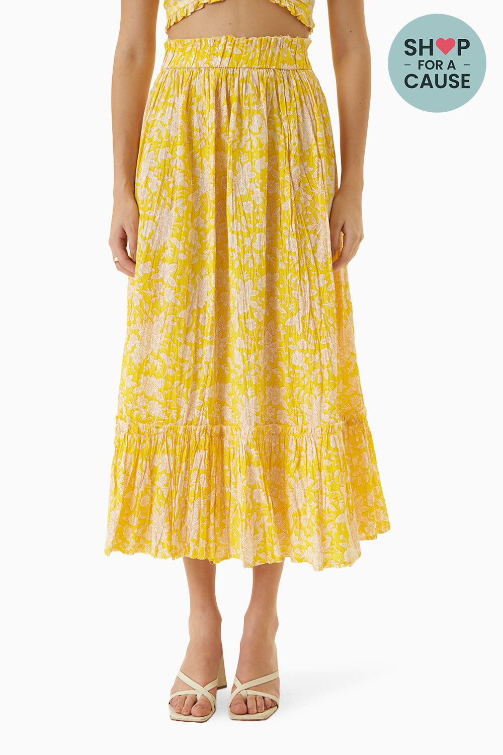 The Yellow Mysore Skirt