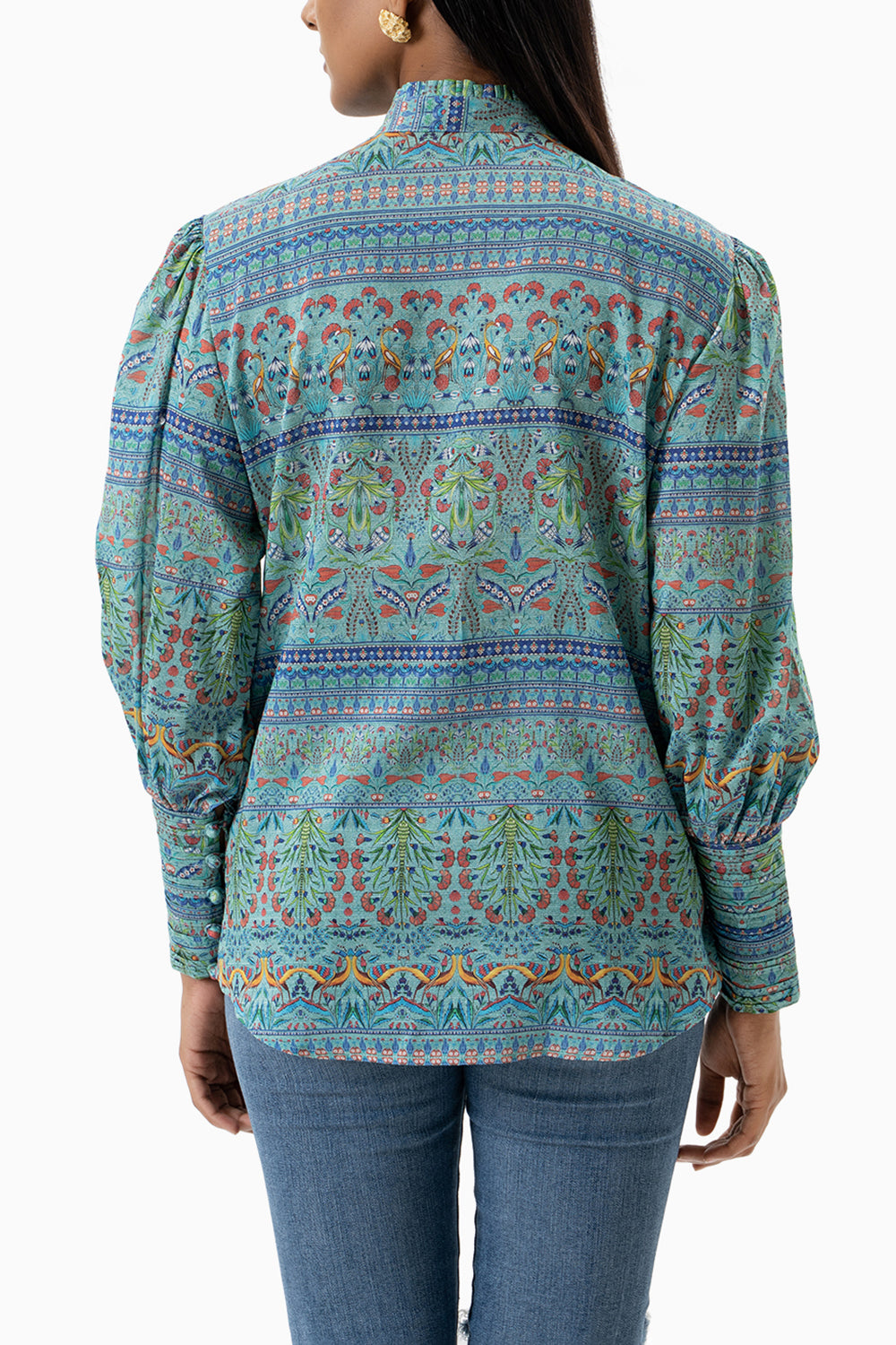 Turquoise  Melek Shirt