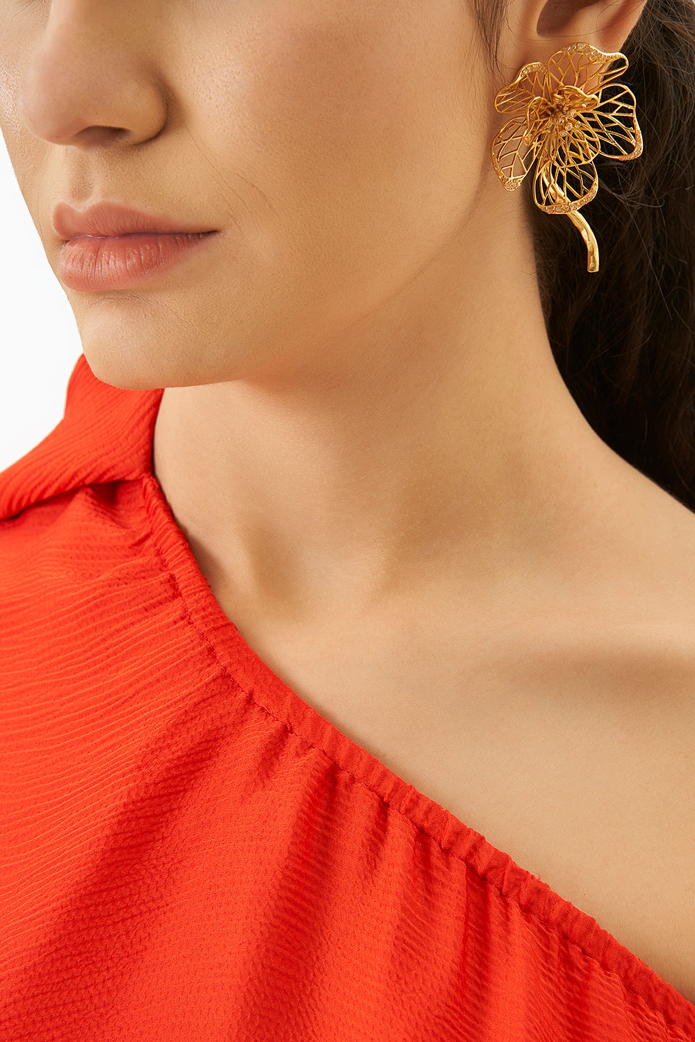 Gold Fiore oro Earrings