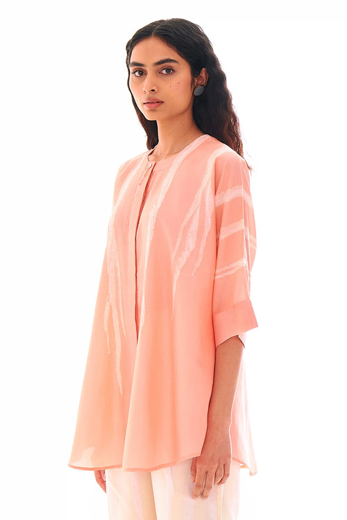 Lateral Mineral Peach Shirt
