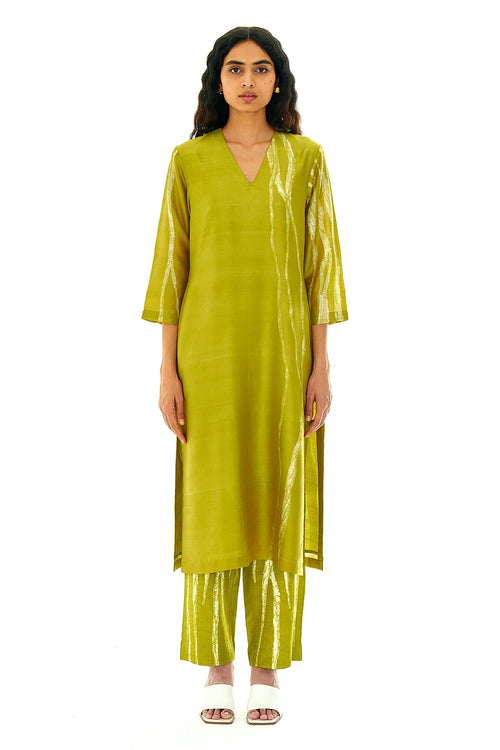 Terra Green Shoot Kurta
