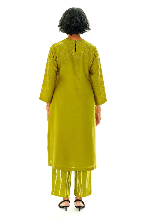 Radicle Green Shoot Kurta