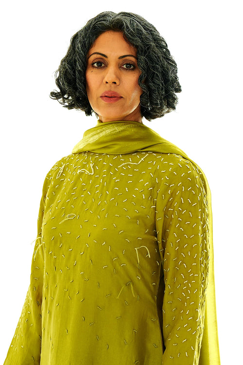 Terra Green Shoot Dupatta
