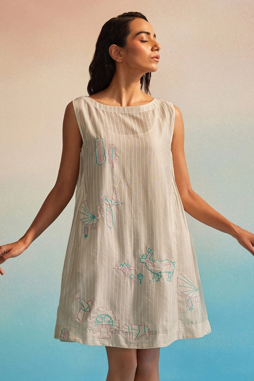 Hiroko Pleated Dress