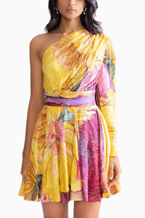 Mischa Yellow Dress