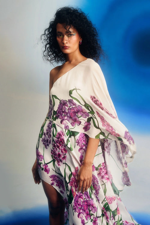 Asymmetric One Shoulder Dress