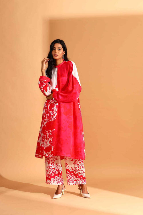 Paperflower Tunic & Trousers Co-ord Set