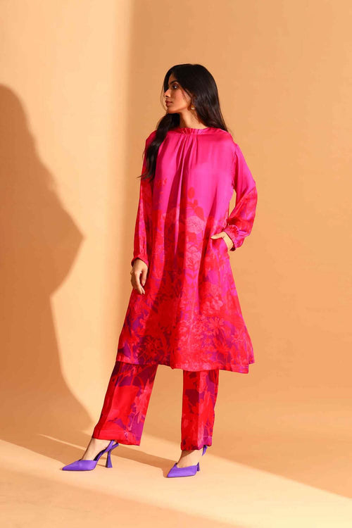 Florescence Tunic & Trousers Co-ord Set