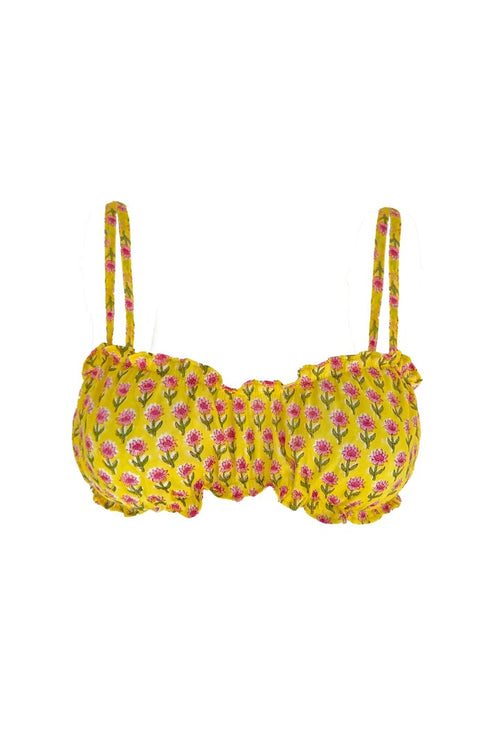 Yellow Bordi Bralette
