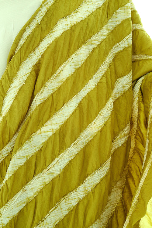 Lateral Green Shoot Saree