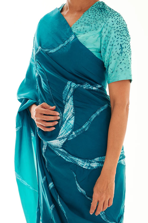 Rhizo Patina Saree