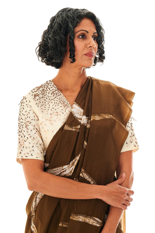 Rhizo Loam Saree
