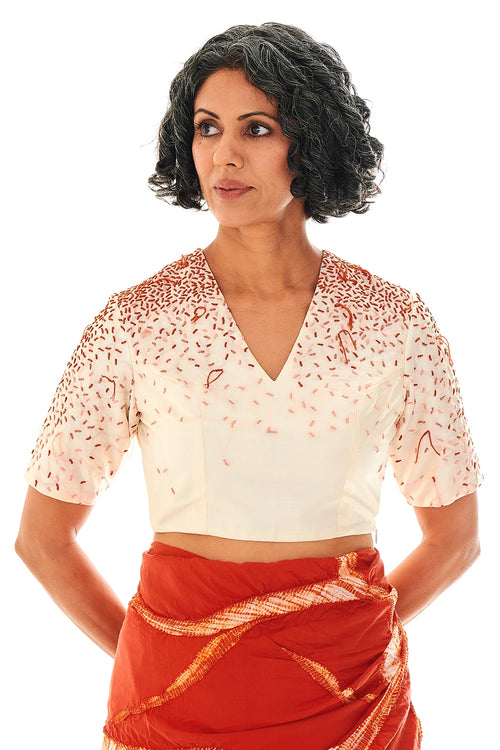 Radicle Clay Blouse