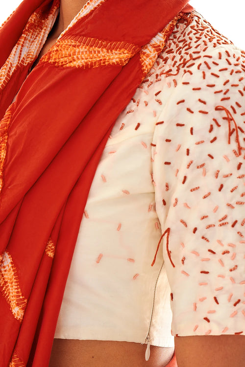 Radicle Clay Blouse