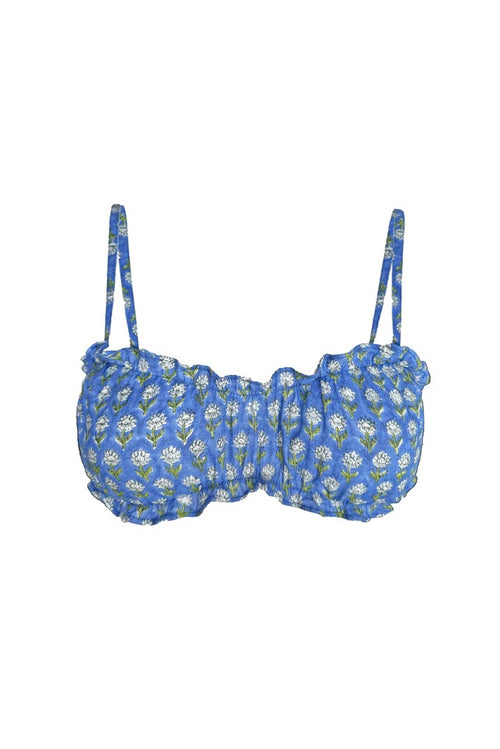 Blue Bordi Bralette