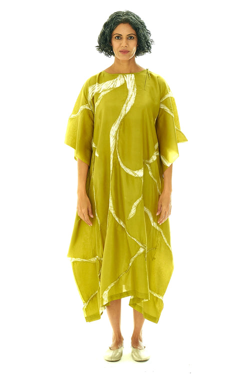 Rhizo Green Shoot Kaftan