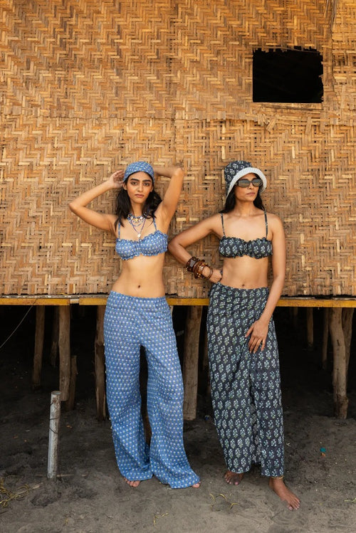 Deep Blue Bordi Bralette