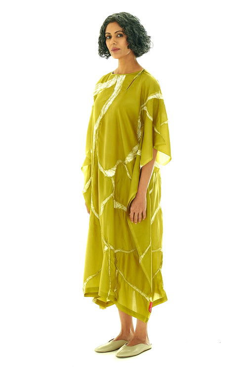 Rhizo Green Shoot Kaftan