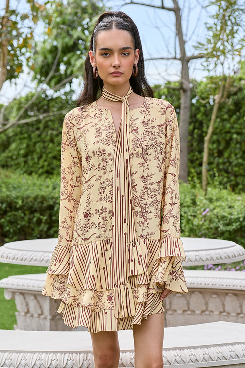Honey Veil Dress
