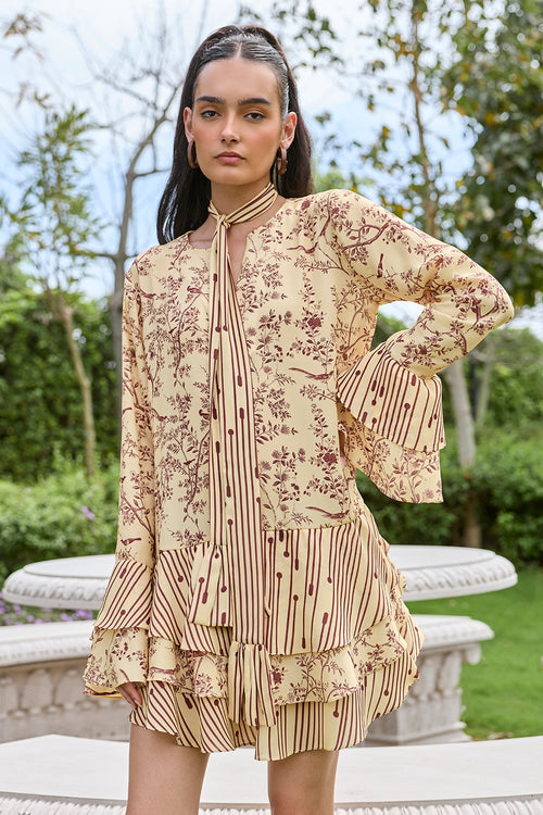 Honey Veil Dress