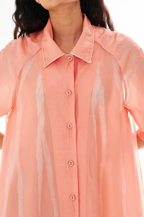 Cassava Mineral Peach Dress