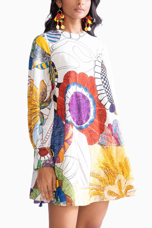 Nova Ivory Dress