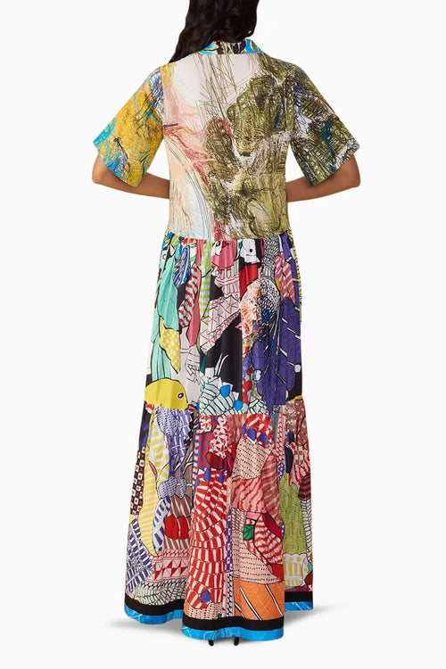 Multi Print Lylla Dress