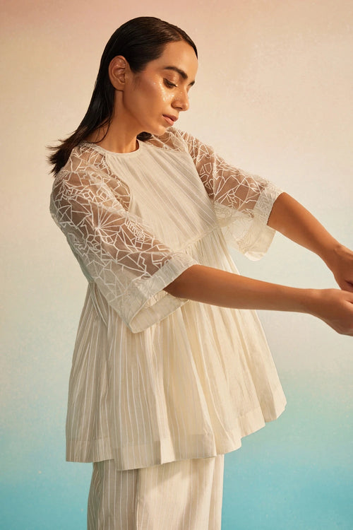 Ami Jaal Raglan Top Set
