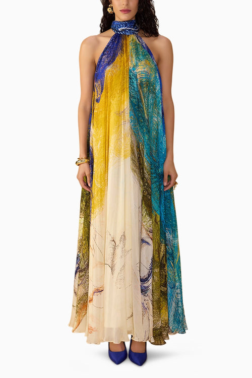 Scribble Dense Stella Dress