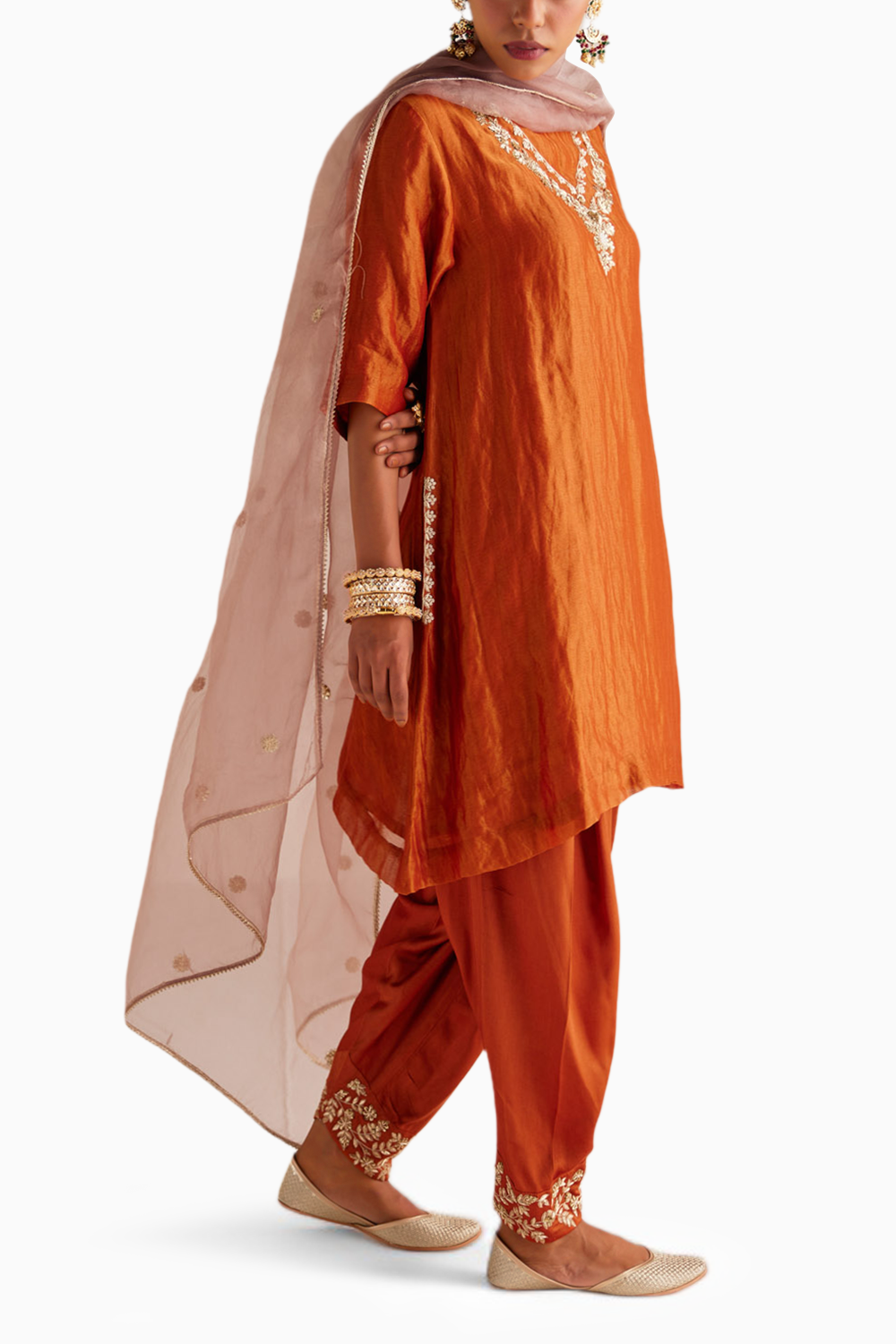 Burent Orange Suit Set