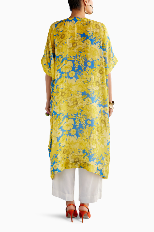 Yellow Kaftan Set