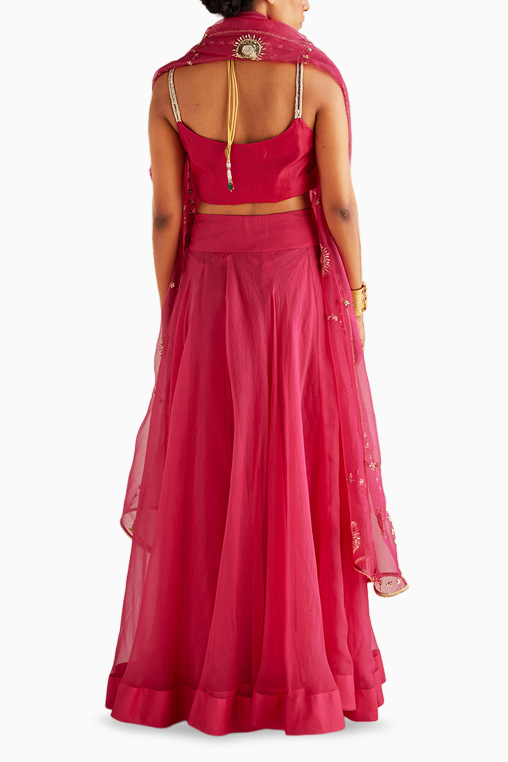 Fuchsia Lehenga Set