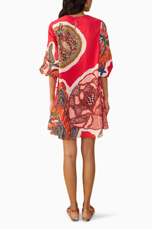 Red Velvet Nova Dress