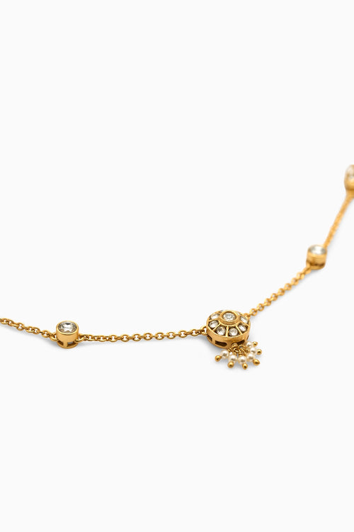 Pakeezah Dainty Kundan Necklace