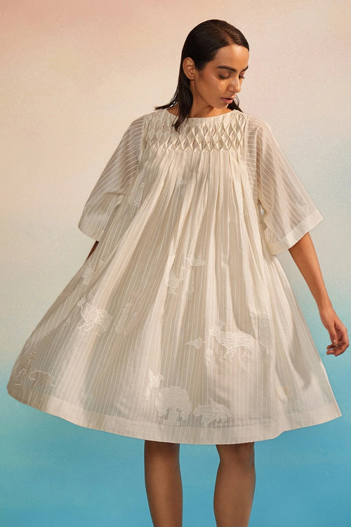 Musubi Smocking Dress