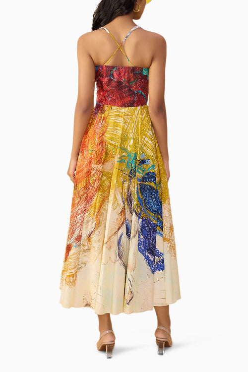 Scribble Dense Marilyn Dress