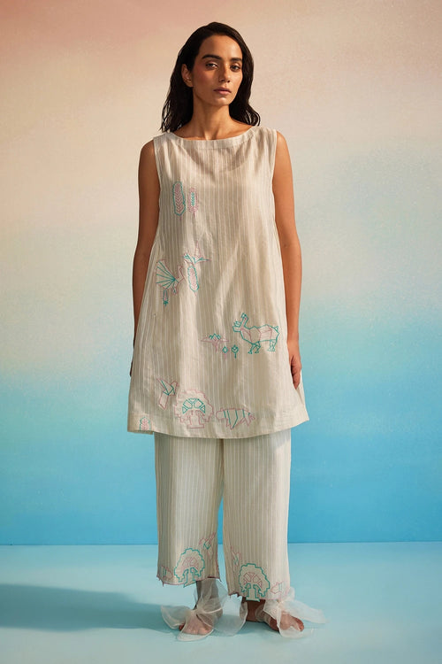 Hiroko Pleated Dress Set