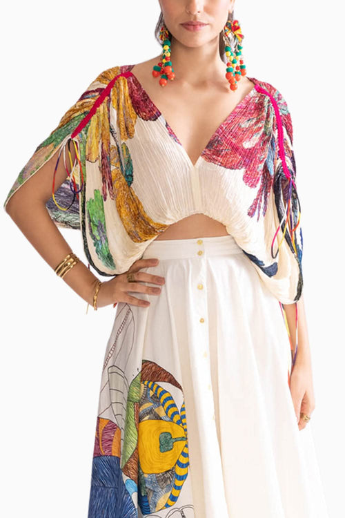 Alaia Ivory Blouse