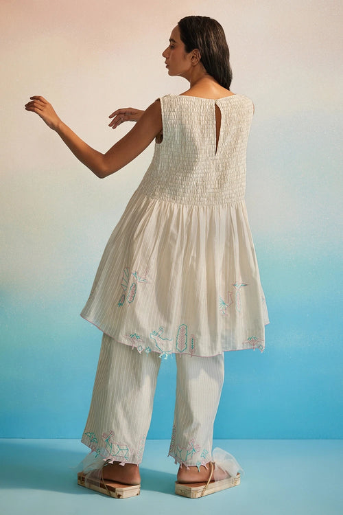 Miyabi Ruching Dress Set