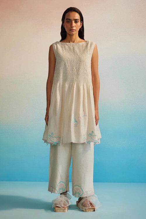 Miyabi Ruching Dress Set