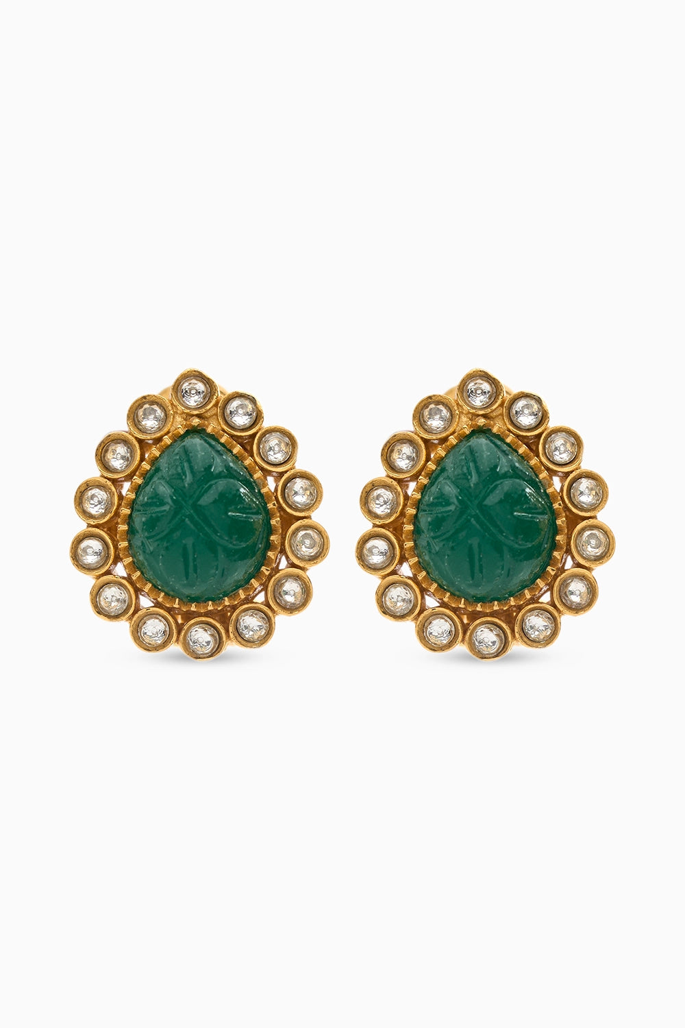 Pakeezah Emerald Studs