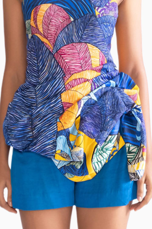 Joor Blue Shorts