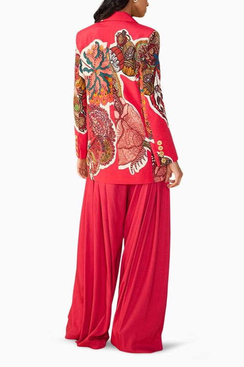 Red Velvet Mac Blazer